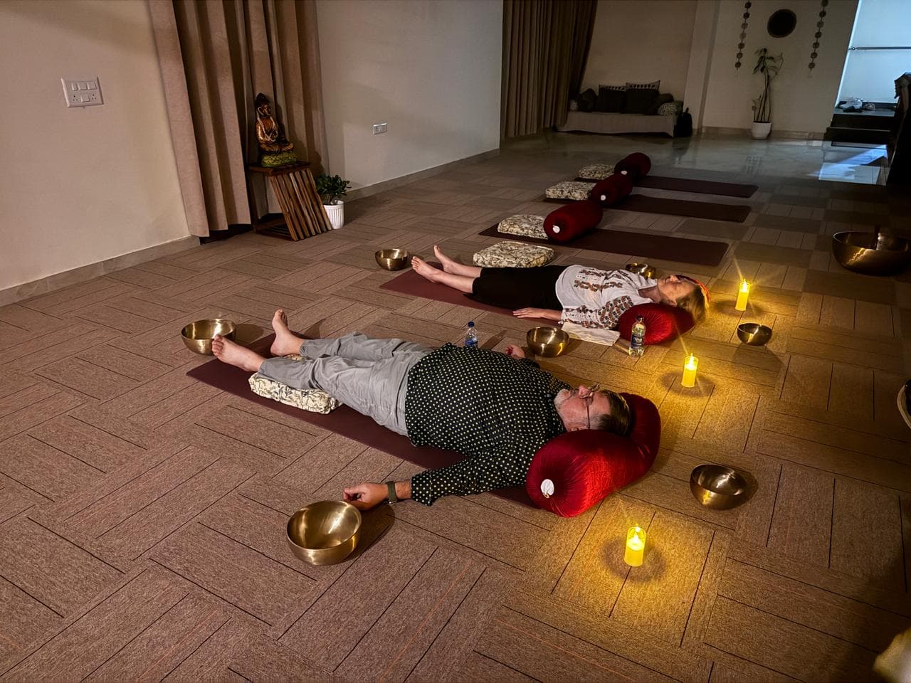 Immersive Candlelit Sound Bath Session