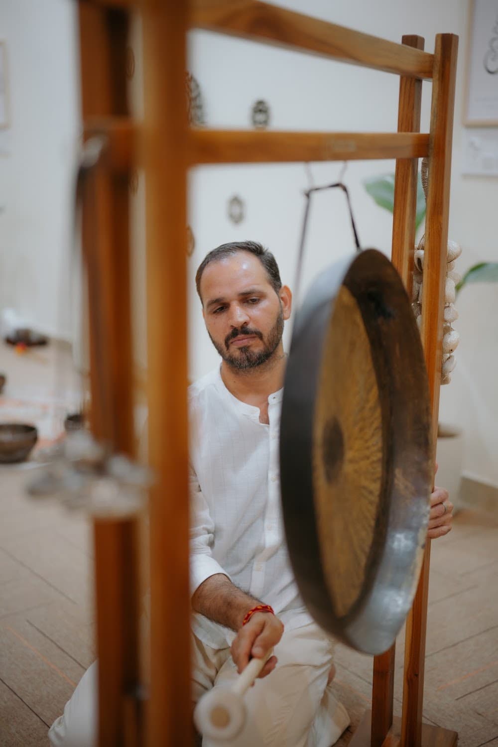 Bespoke 1-on-1 Individual Sound Healing Therapy Session with resonant singing bowls placed directly on the body